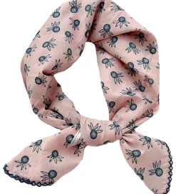 Børn By Stær Tørklæder>Tørklæde - Iduna - Rosa/Mørkeblå