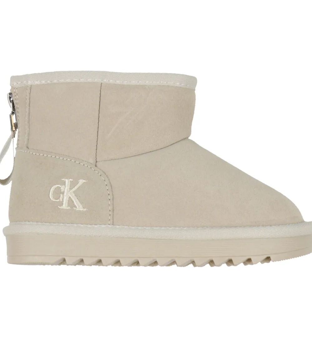 Calvin Klein Bamsestøvler>Bamsestøvler- Fur Boot - Taupe