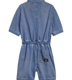 Børn Calvin Klein Buksedragter|Buksedragt - Soft Denim - Light Denim