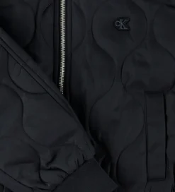 Børn Calvin Klein Overgangsjakker>Dynejakke - Quilted - Sort