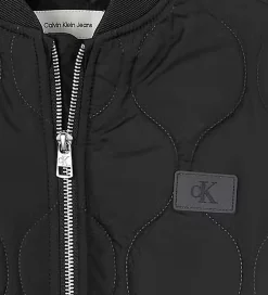 Børn Calvin Klein Overgangsjakker></noscript>Dynejakke - Quilted - Sort