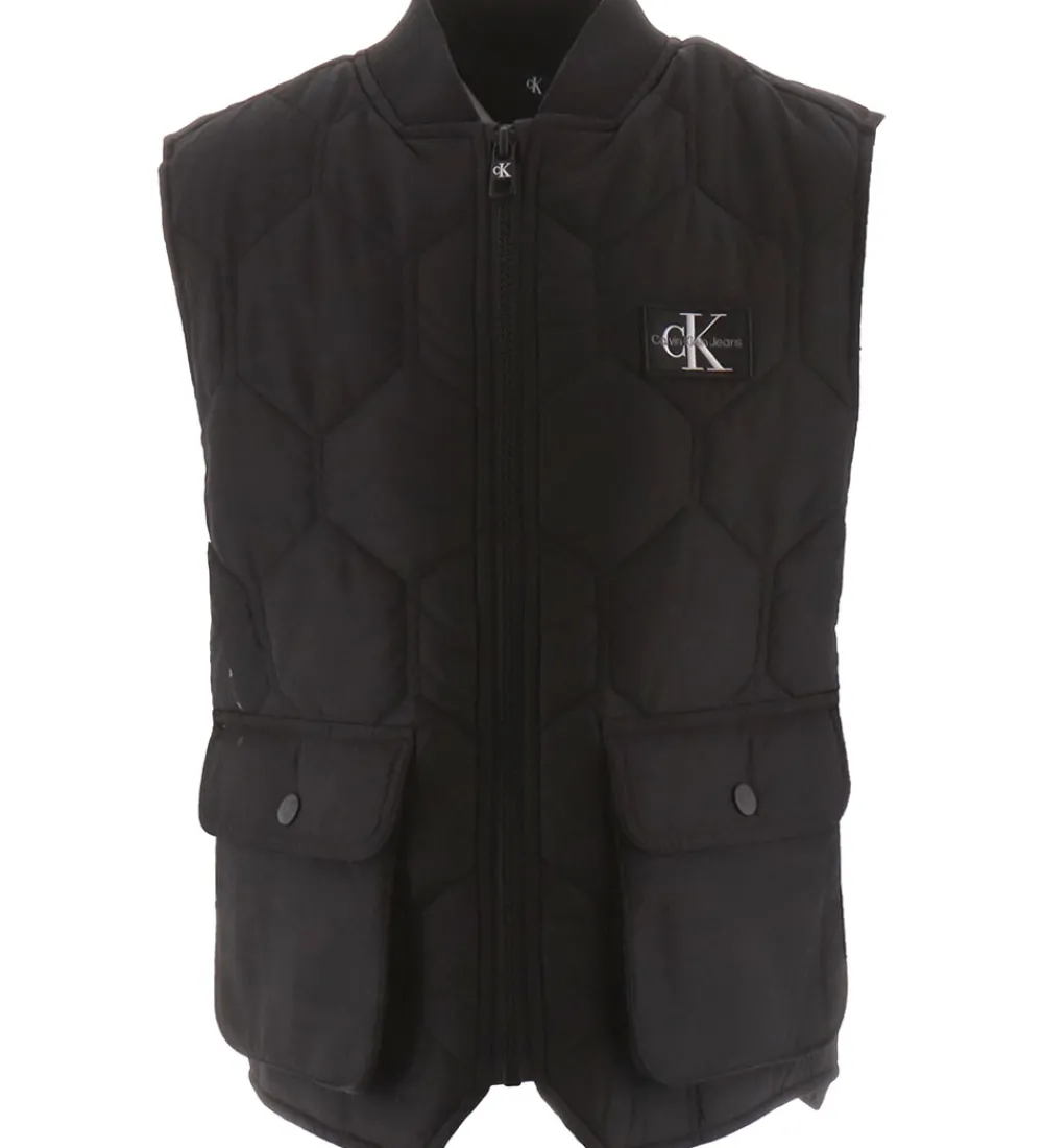 Børn Calvin Klein Dunveste Og Dyneveste|Dynevest - Quilted - Sort