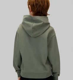 Børn Calvin Klein Hættetrøjer></noscript>Hættetrøje - Color Logo - Thyme Green