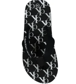 Calvin Klein Klipklappere|Klipklapper - Logo Print - Sort