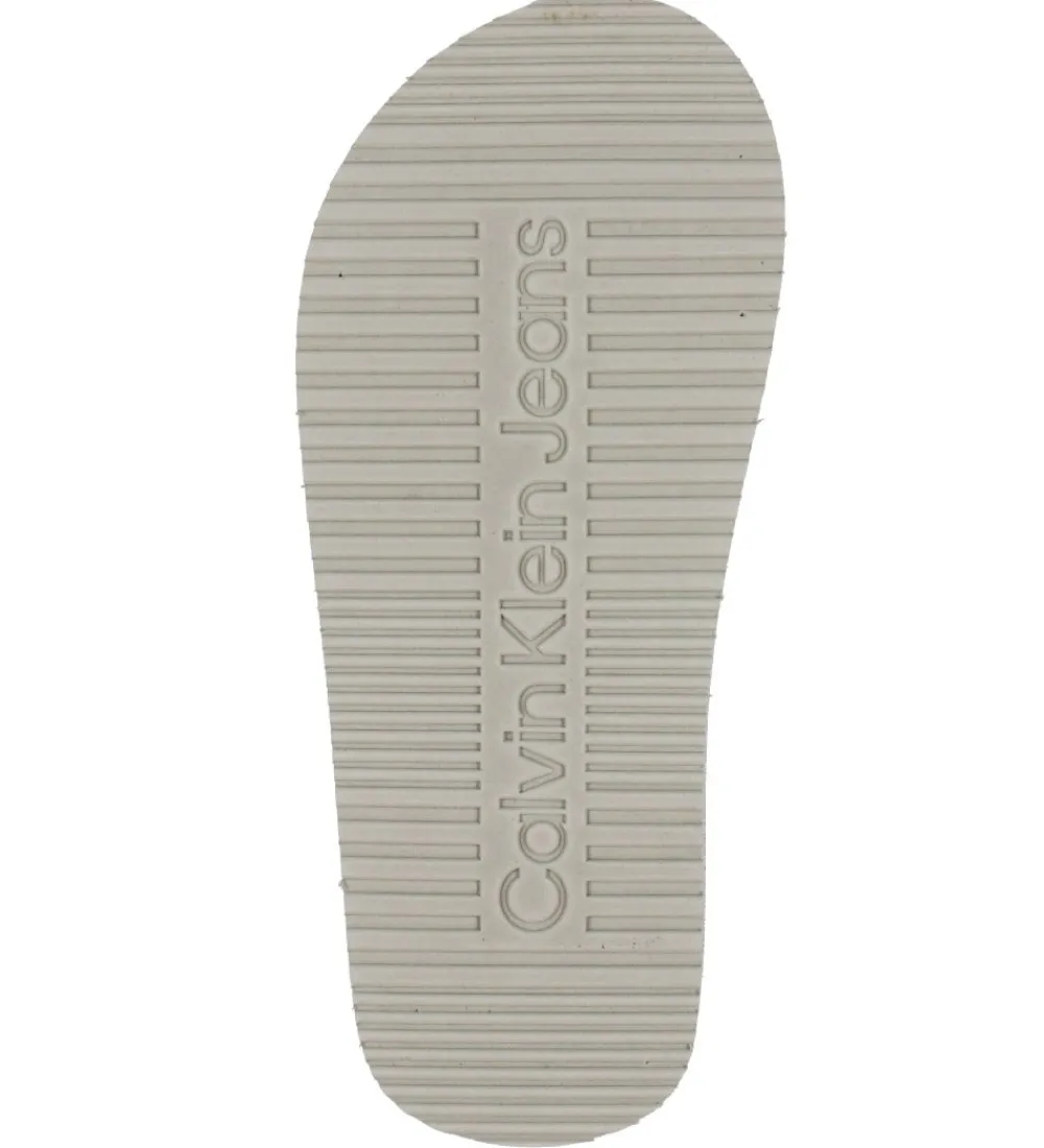 Calvin Klein Klipklappere|Klipklapper - Logo Print - Sort