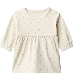 Børn Calvin Klein Kjoler|Sæt - Kjole/Bloomers - Monologo White