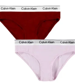 Børn Calvin Klein Undertøj|Trusser - 2-pak - Light Lilac/Raspberry Chocolate