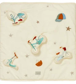 Cam Cam Legetæpper Og Legegulve|Aktivitetsstativer|Aktivitetstæppe - 80x80 cm - Bicycles