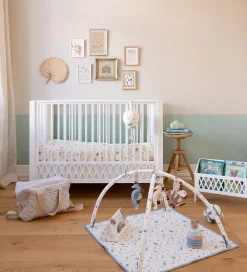 Cam Cam Senge></noscript>Babyseng - Luca - 126x67,5x101,5 cm - Light Sand