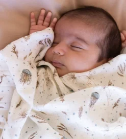 Cam Cam Babysvøb|Babysvøb - 120x120 cm - Sea Garden