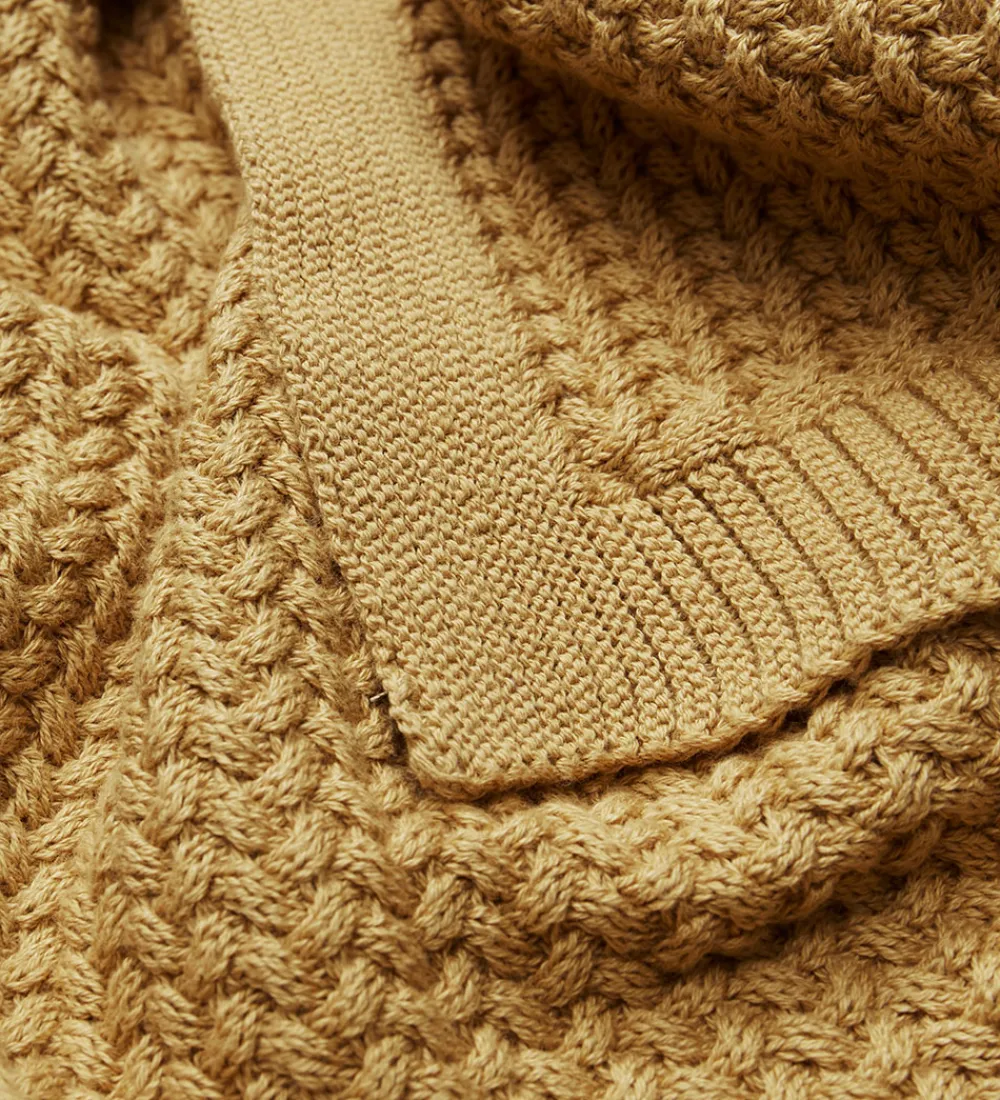 Cam Cam Tæpper|Babytæppe - Strik - Harper - Honey