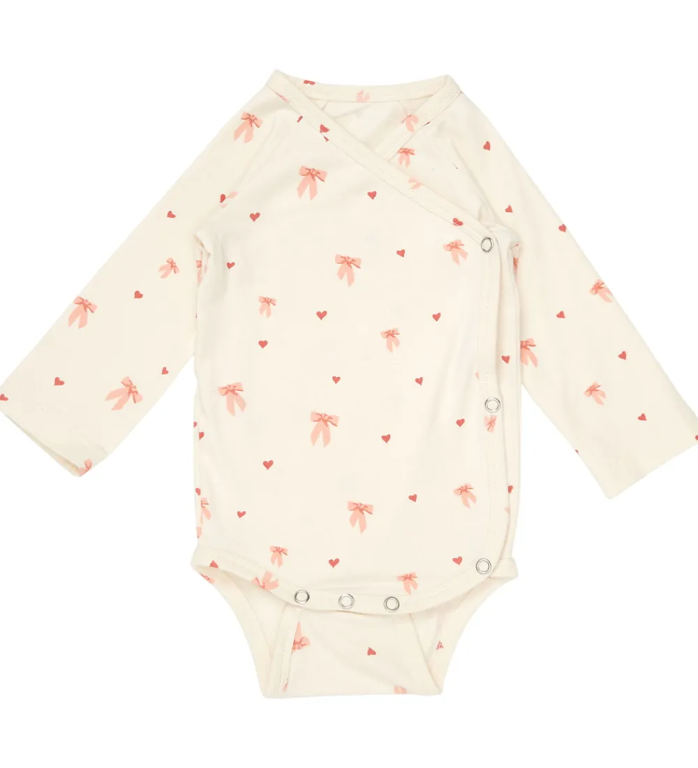 Børn Cam Cam Bodyer>Body l/æ - Slå-om - Milla - Bows