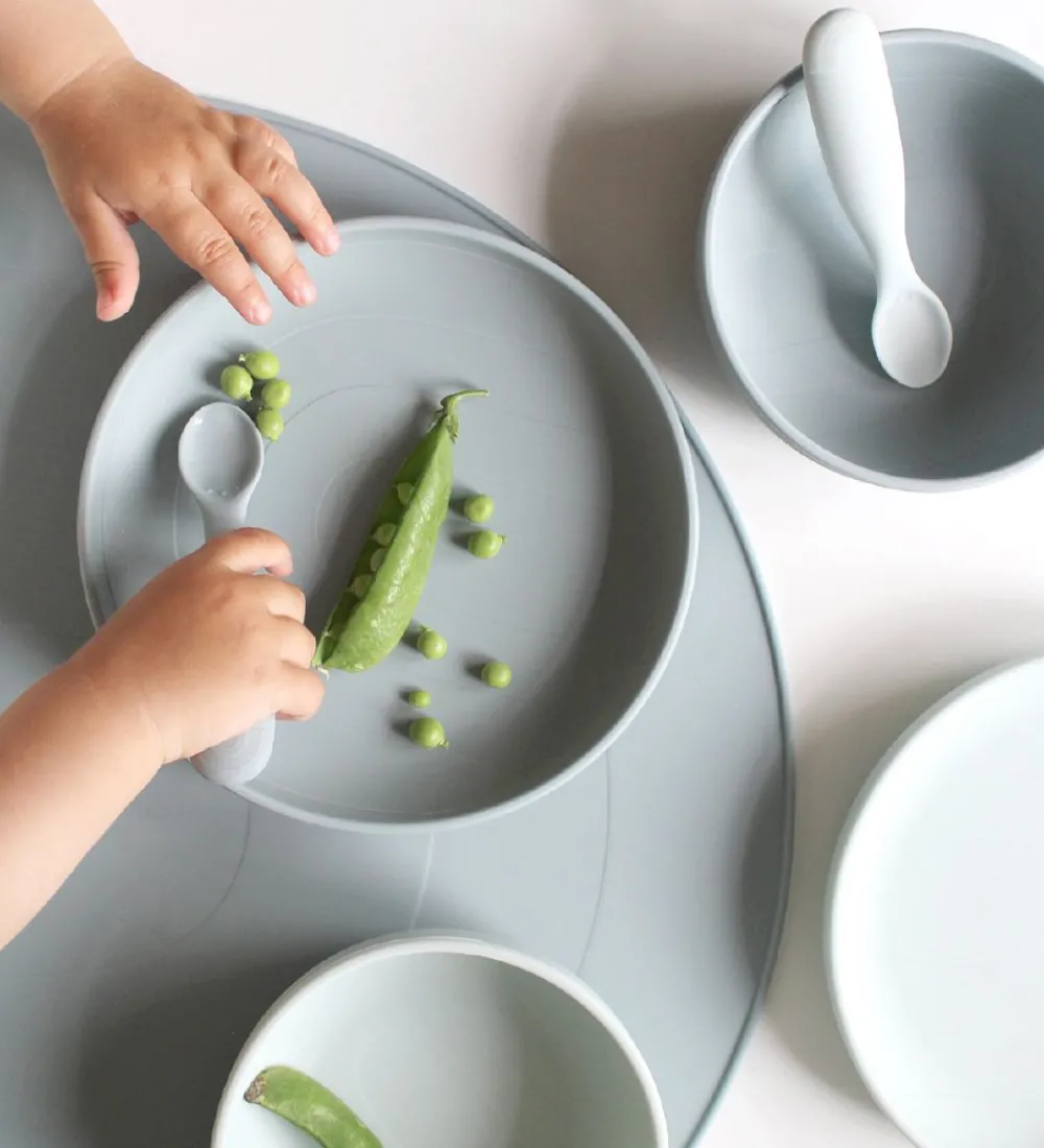 Cam Cam Dækkeservietter|Dækkeserviet - Silikone - Regnbue - Petroleum