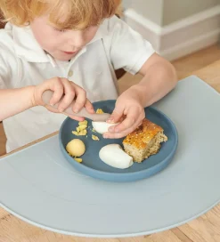 Cam Cam Dækkeservietter|Dækkeserviet - Silikone - Regnbue - Petroleum