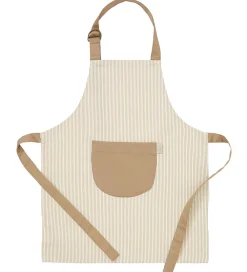 Cam Cam Forklæder>Forklæde - Classic Stripes Camel