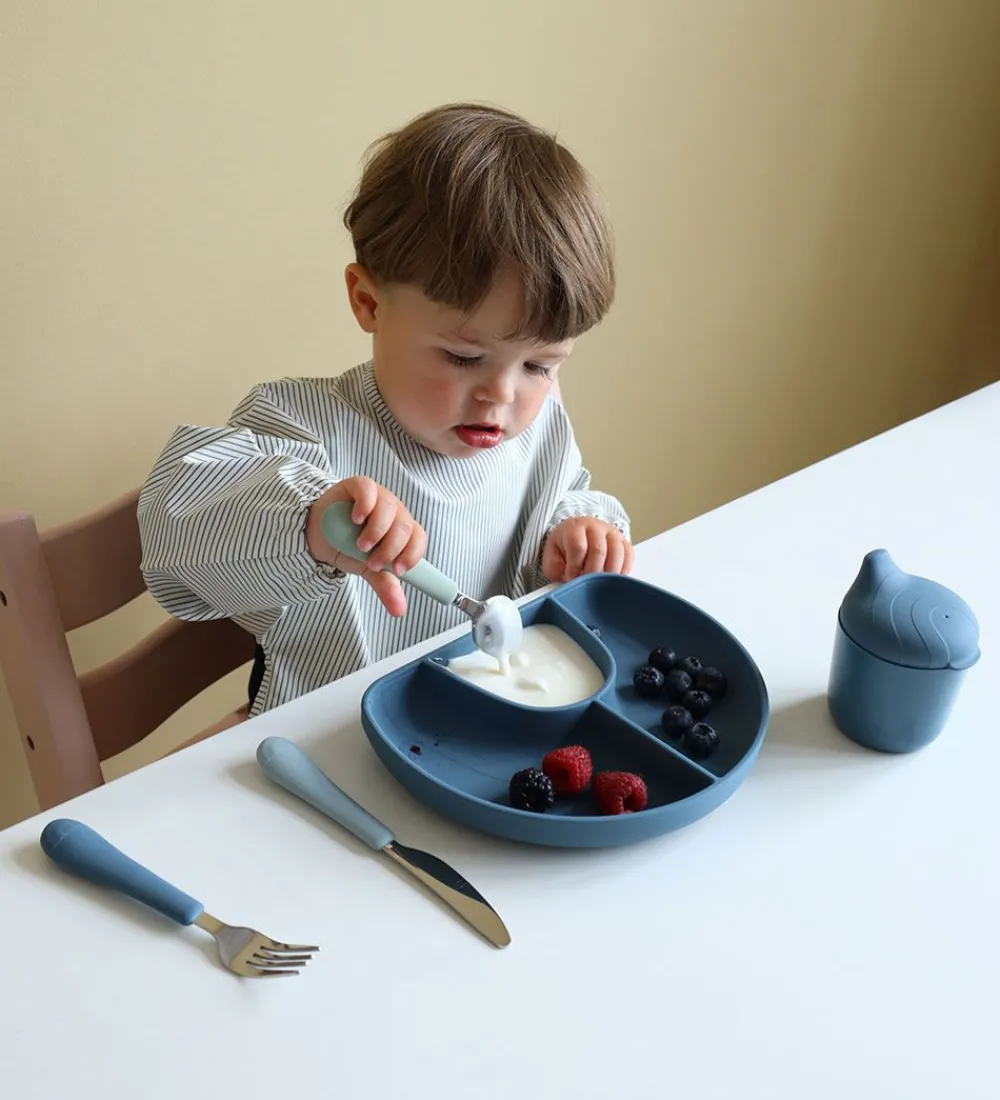 Cam Cam Forklæder|Forklæde - PU - Classic Stripes Blue