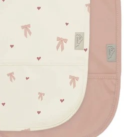 Cam Cam Hagesmække|Hagesmække - PU - 2-Pak - Bows