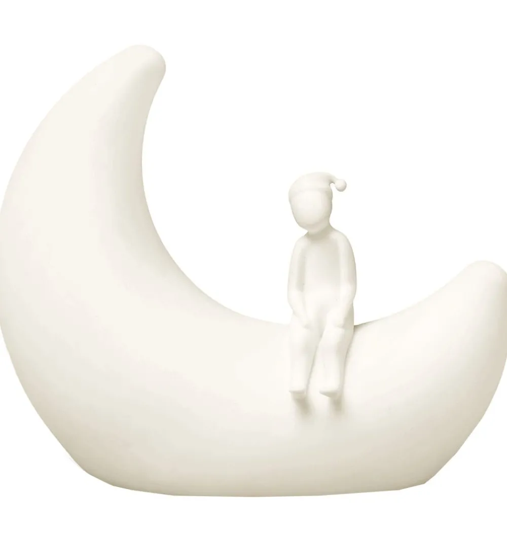 Cam Cam Natlamper|Lampe - Moon Night Light - Off White