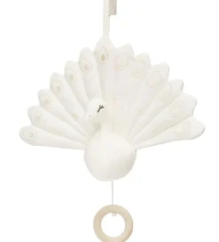 Cam Cam Musikuroer>Musikuro - Påfugl - Creme