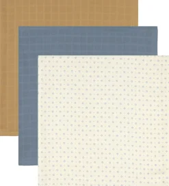 Cam Cam Stofbleer|Stofbleer - 70x70 cm - 3-pak - Capri