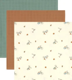 Cam Cam Stofbleer>Stofbleer - 70x70 cm - 3-pak - Bicycles