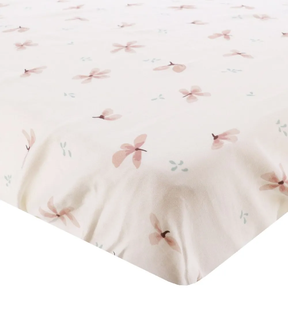 Cam Cam Lagner>Stræklagen - 70x140x15 - Windflower Creme