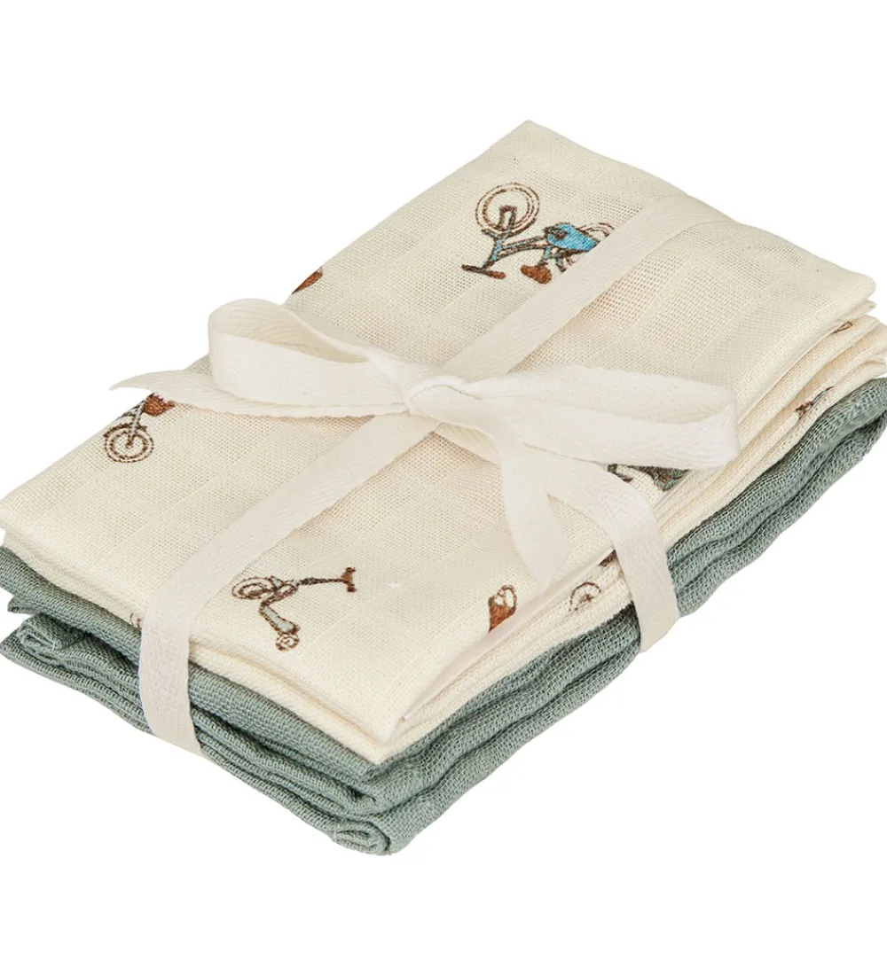 Cam Cam Vaskeklude>Vaskeklude - 4-pak - Bicycles