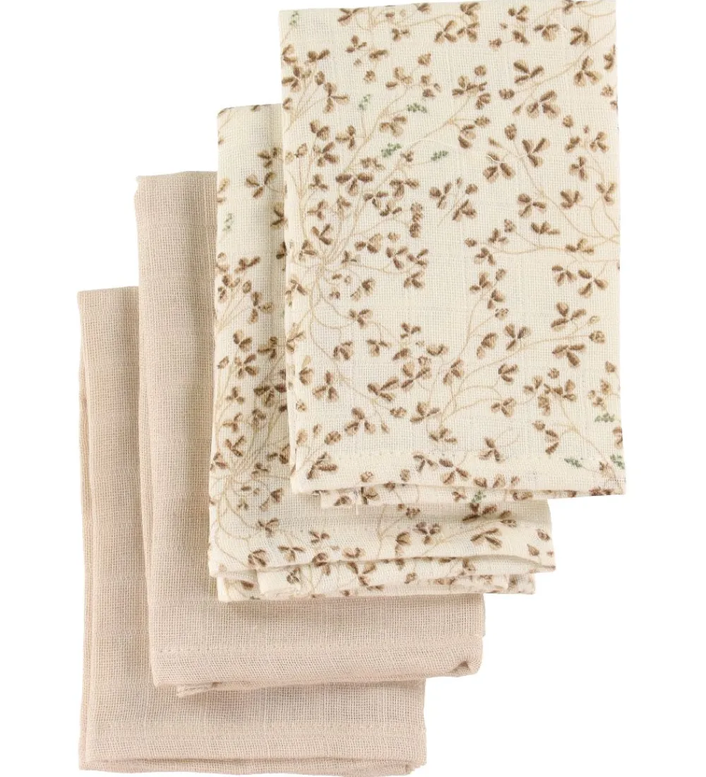 Cam Cam Vaskeklude>Vaskeklude - 30x30 - 4-pak - Lierre/Almond