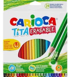 Carioca Skriveredskaber|Farveblyanter - 24 stk. - Multifarvet