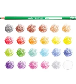 Carioca Skriveredskaber|Farveblyanter - 24 stk. - Multifarvet