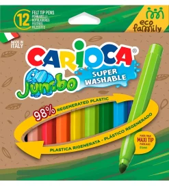 Carioca Tuscher Og Farver|Kreativ Leg|Tuscher - 12 stk. - Maxi