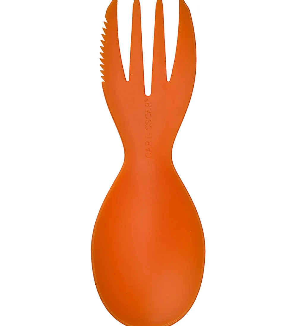 Børn Carl Oscar Børnebestik|Bestik - CUTElery - Orange