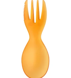 Børn Carl Oscar Børnebestik>Bestik - CUTElery - Orange Transparent