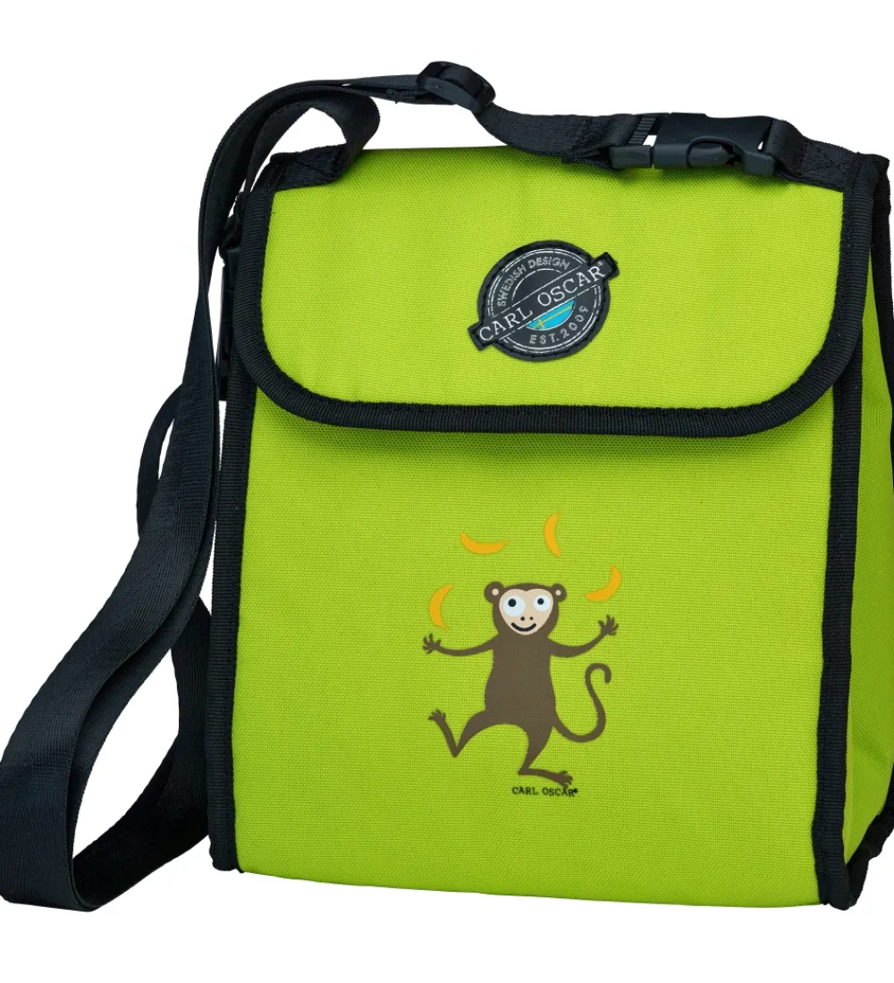 Carl Oscar Køletasker>Køletaske - 5 L - Lime Monkey