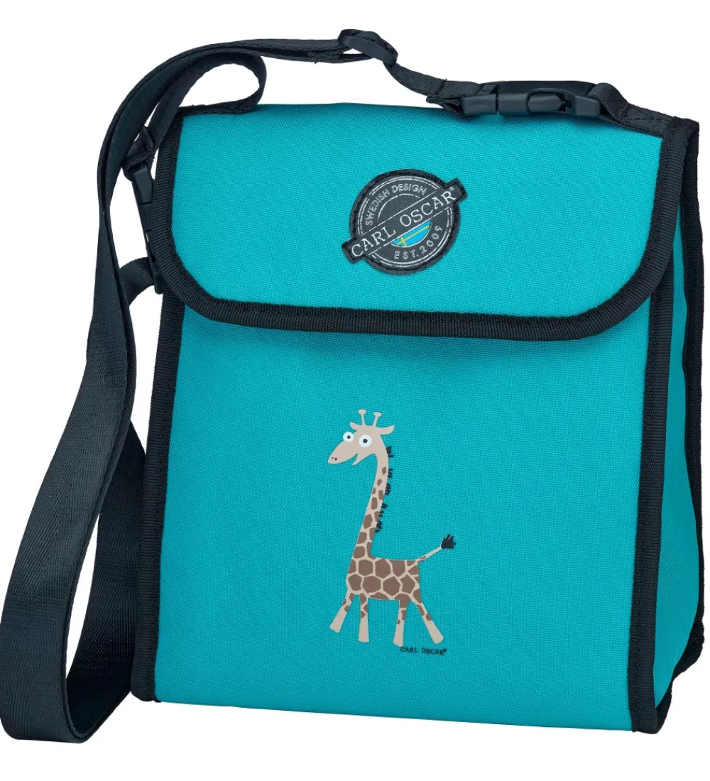 Carl Oscar Køletasker|Køletaske - 5 L - Turquoise Giraffe