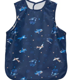 CeLaVi Forklæder|Forklæde - PU - Pageant Blue m. Helikoptere