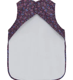 CeLaVi Forklæder|Forklæde - PU - Plum Perfect m. Blomster