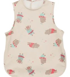 CeLaVi Forklæder>Forklæde - PU - Warm Taupe m. Flodheste