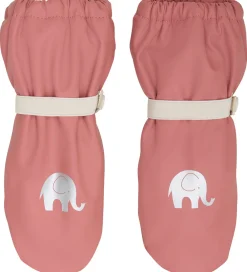 Børn CeLaVi Handsker Og Luffer>Luffer m. Fleece - PU - Brick Dust