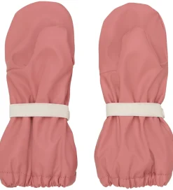 Børn CeLaVi Handsker Og Luffer>Luffer m. Fleece - PU - Brick Dust