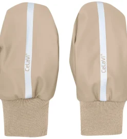 Børn CeLaVi Handsker Og Luffer>Luffer m. Vattering - PU - White Pepper