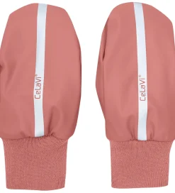 Børn CeLaVi Handsker Og Luffer>Luffer m. Vattering - PU - Brick Dust