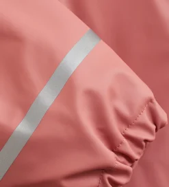 Børn CeLaVi Regntøj|Regndragt m. Fleece - PU - Brick Dust