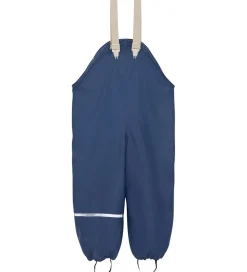 Børn CeLaVi Regntøj|Regntøj m. Seler/Fleece - Recycle PU - Oceania m. Print