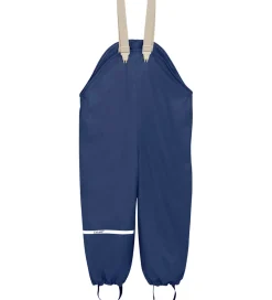 Børn CeLaVi Regntøj></noscript>Regntøj m. Seler/Fleece - Recycle PU - Apple Cinnamon m.