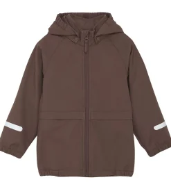 Børn CeLaVi Softshell>Softshelljakke - French Roast