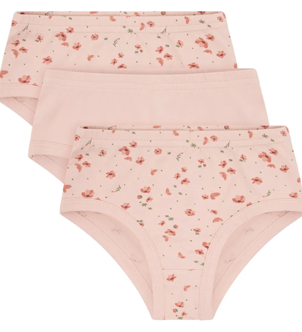 Børn CeLaVi Undertøj|Basis|Trusser - 3-pak - Sepia Rose