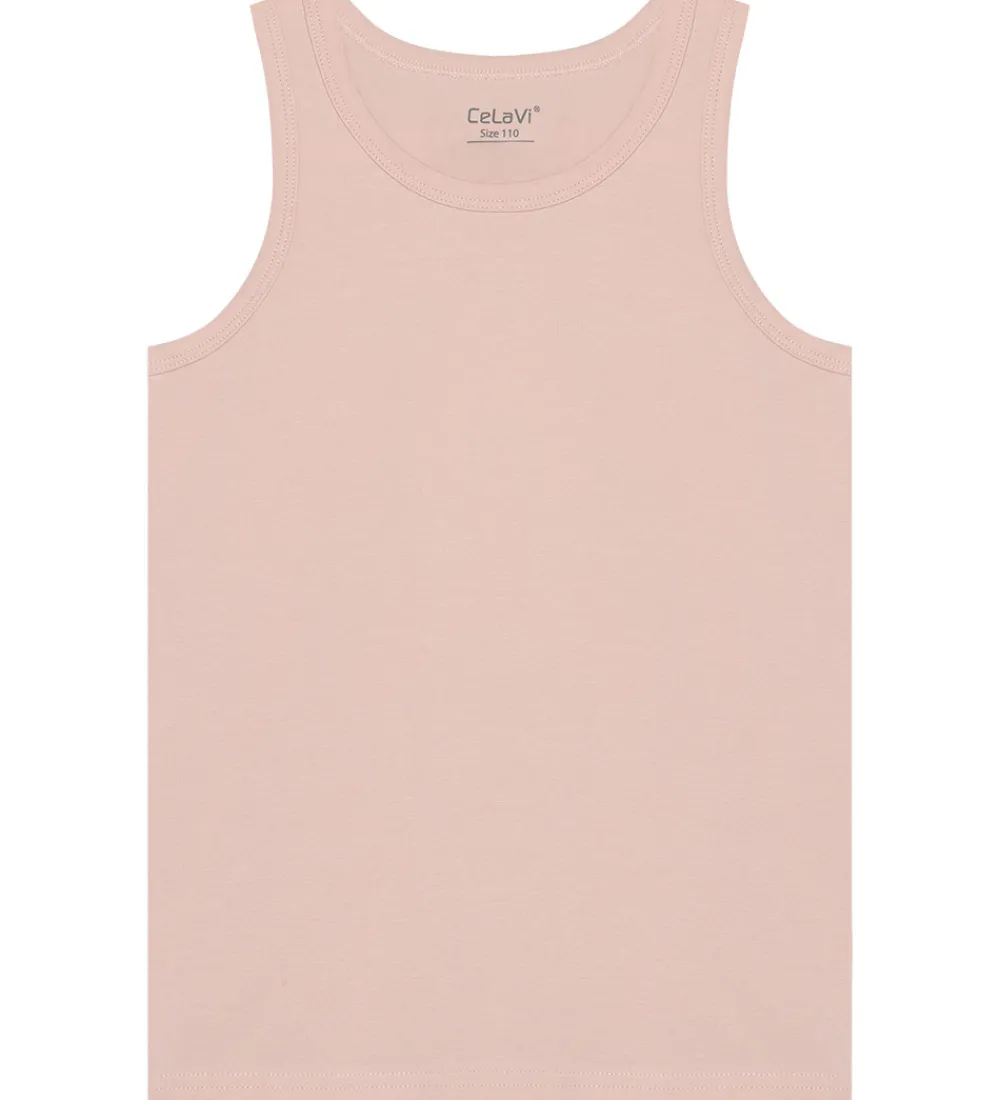Børn CeLaVi Undertøj|Basis|Undertrøjer - 2-pak - Sepia Rose