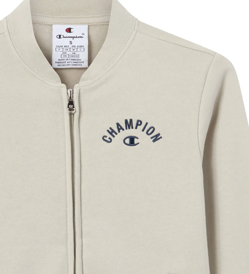 Børn Champion Cardigans|Cardigan - Neutral Chino Beige