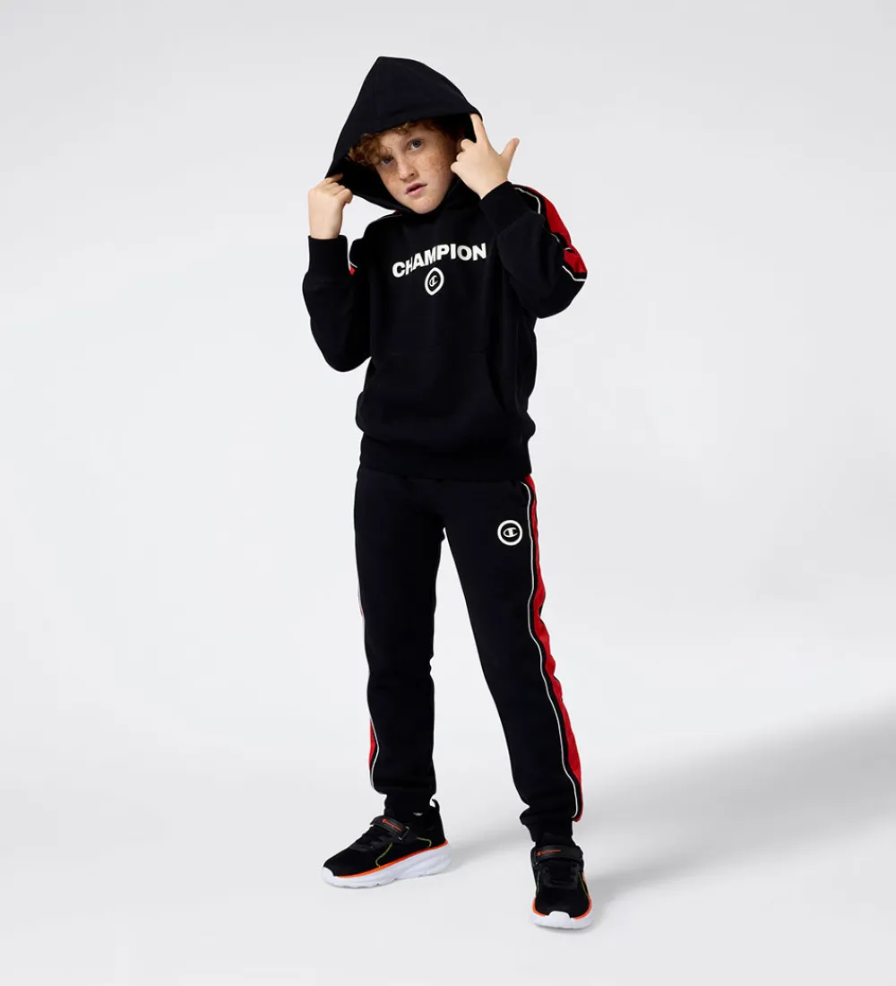 Børn Champion Hættetrøjer|Hættetrøje - Black Beauty